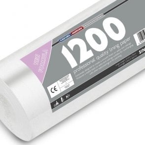 1200 Grade Lining Paper Single Roll 10m from Erfurt MAV