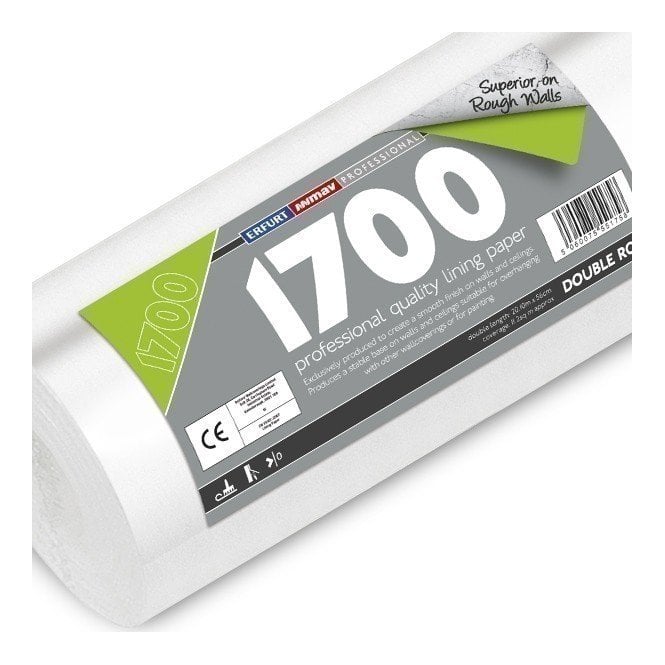1700 Grade Lining Paper Double Roll 20m from Erfurt MAV
