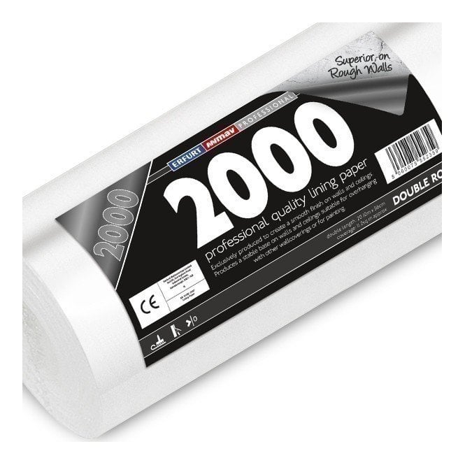 2000 Grade Lining Paper Double Roll 20m from Erfurt MAV