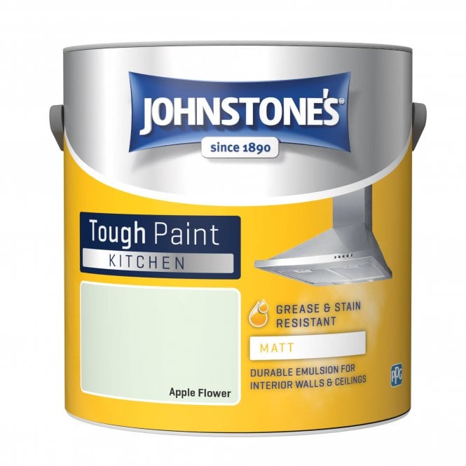 Apple Flower Matt Emulsion - Johnstones Kitchen Matt Wall and Ceiling Paint