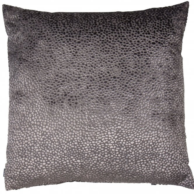 Bingham Silver Textured 43cm Square Cushion from Malini