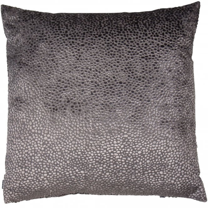 Bingham Silver Textured 56cm Square Cushion from Malini