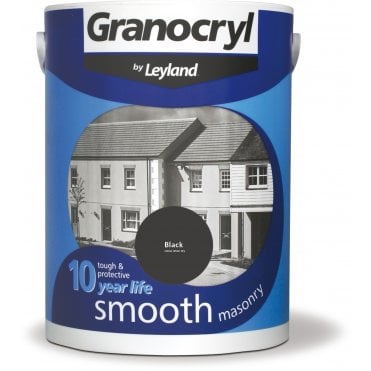 Black Smooth Masonry Paint