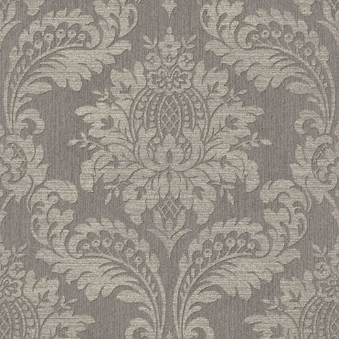 Boutique Archive Damask Taupe Wallpaper by Graham & Brown 119970
