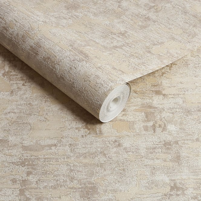 Boutique Ornamental Texture Cream Heavyweight Vinyl Wallpaper by Graham & Brown 128808
