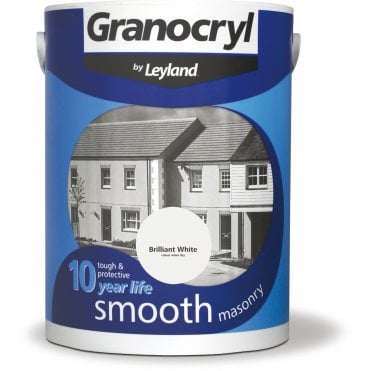 Brilliant White Smooth Masonry Paint
