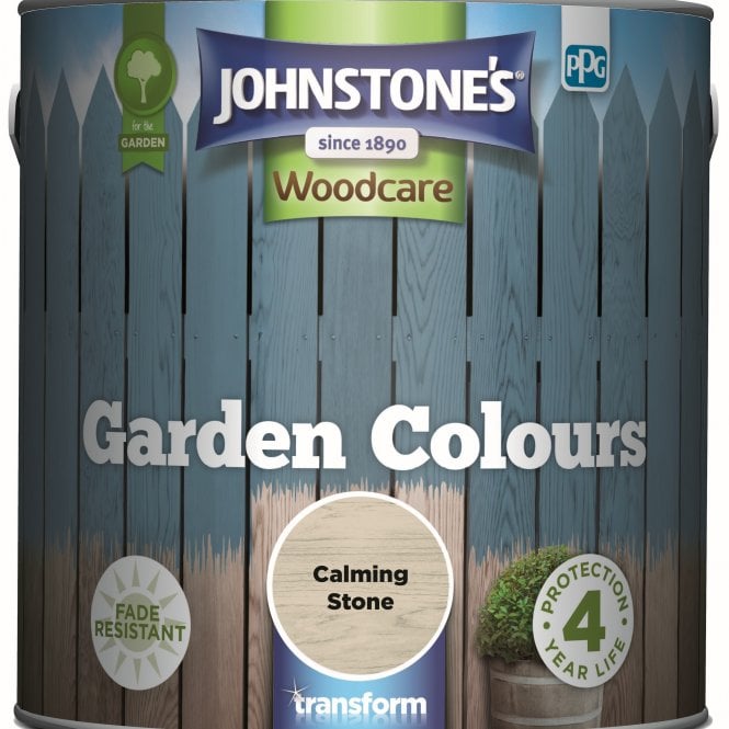 Calming Stone Garden Colours Paint - Johnstone's Woodcare