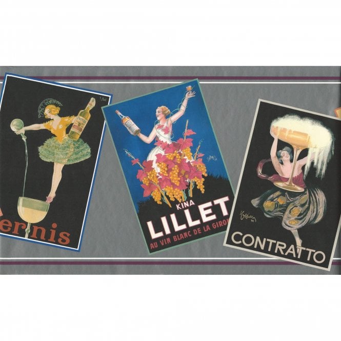 Champagne Popping Silver / Gold Border By Imperial 241B63504
