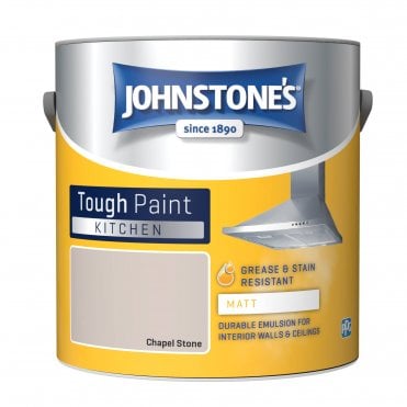 Chapel Stone Matt Emulsion - Johnstones Kitchen Matt Wall and Ceiling Paint