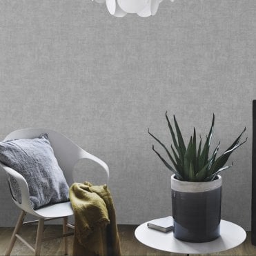 Rasch Wallpaper | Charlene Silver Texture | 489941