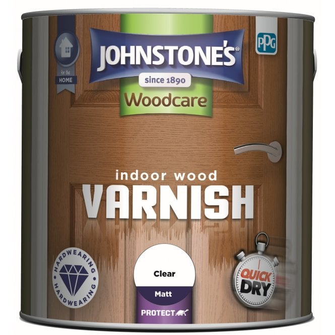 Clear Matt - Johnstone's Interior Wood Varnish