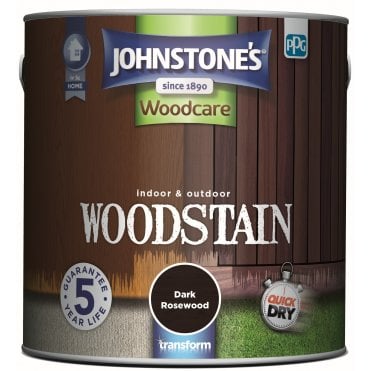 Dark Rosewood Satin - Johnstone's Indoor & Outdoor Woodstain 2.5L