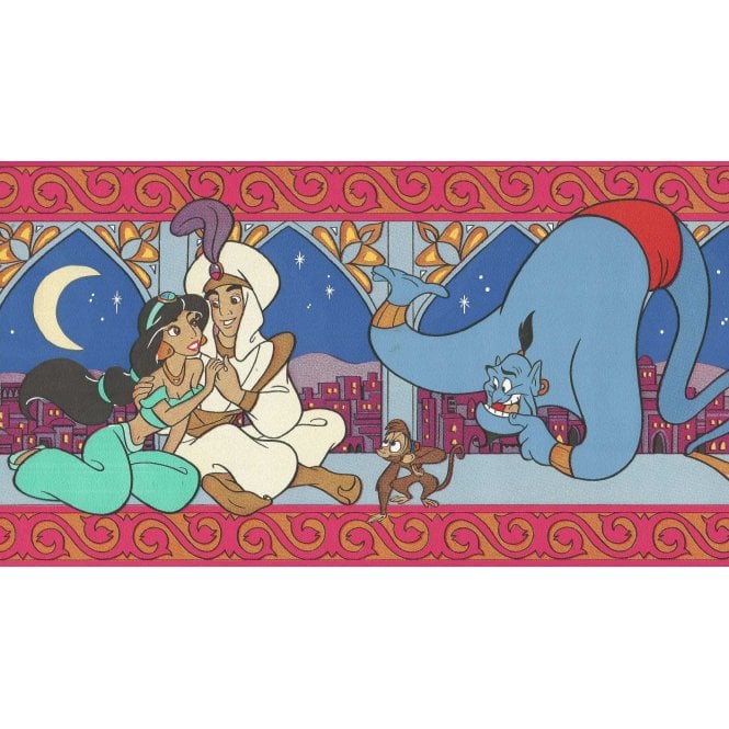 Disney Aladdin Multi Colour Border by Vymura 39-160