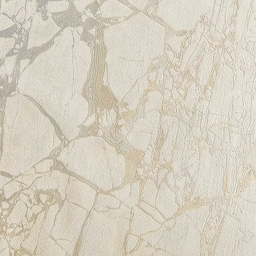 Rasch Pattern | Enzo Marble Wallpaper Ivory / Gold 538137 | The Design Library Vasari