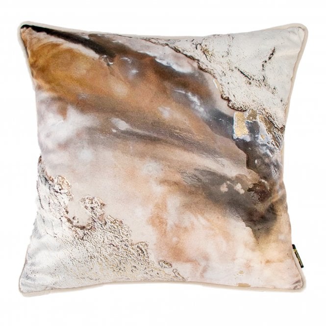 Everlast Caramel 45cm Square Cushion from Malini