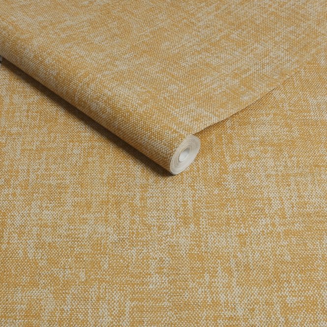 Fabric Zara Ochre Wallpaper by Superfresco Easy 105144