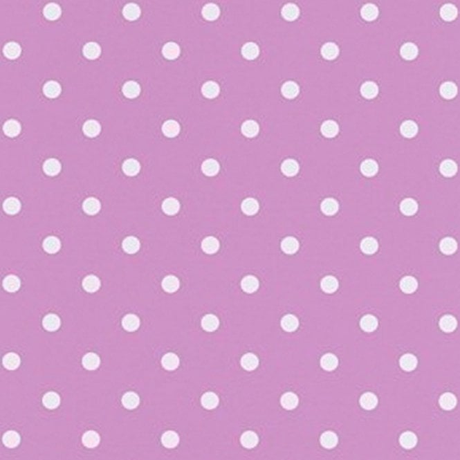 Fantasia Polka Dot Pink Wallpaper by Erismann 7299-17