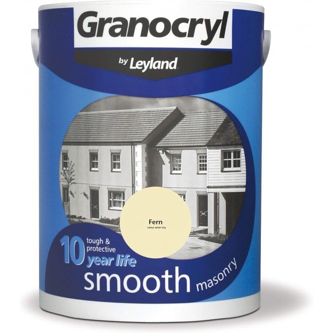 Fern Smooth Masonry Paint - Granocryl by Leyland