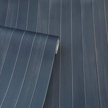 Flat Wooden Plank Blue Wallpaper by Arthouse 924605