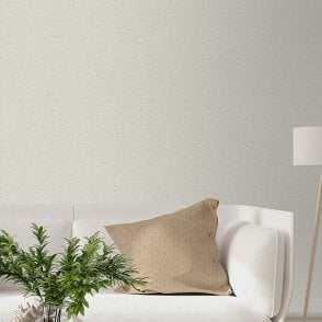 Giorgio Plain Texture Wallpaper Cream by Belgravia Decor GB 8112