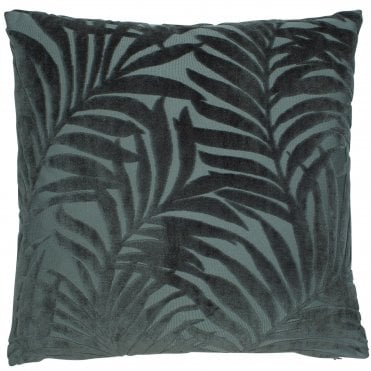 Grassington Green Leaf 45cm Square Cushion from Malini