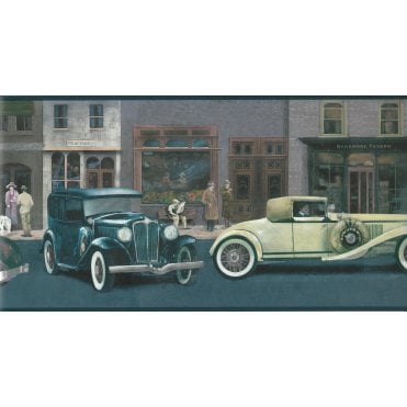 Imperial Scan | High Street Wallpaper Border 241B63528