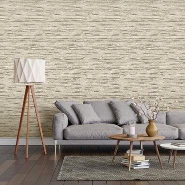Horizon Stone Taupe Wallpaper by Debona 9040