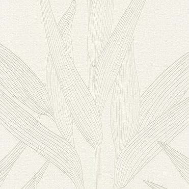 Hygge Grasses White / Pearl Wallpaper by AS Creation 36123-4