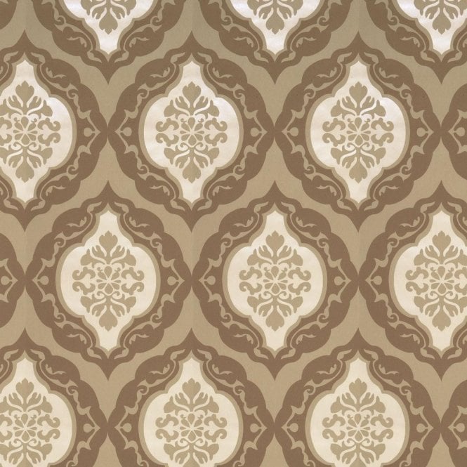 Imagine Cameo Brown Wallpaper by GranDeco IG 66105