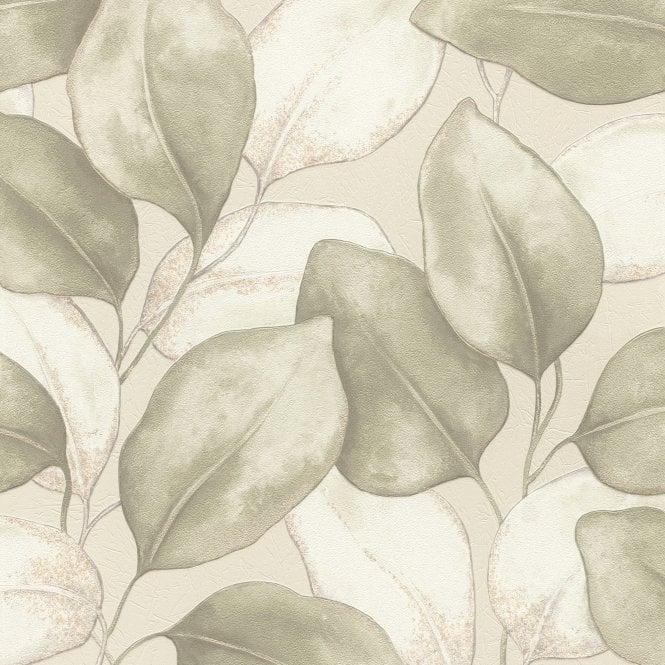 Incanto Opulenza Green Wallpaper from Rasch 659870