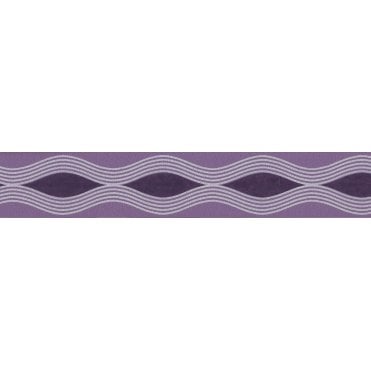 Infinity Wave Purple Self Adhesive Narrow Border by AS Creation 2603-21