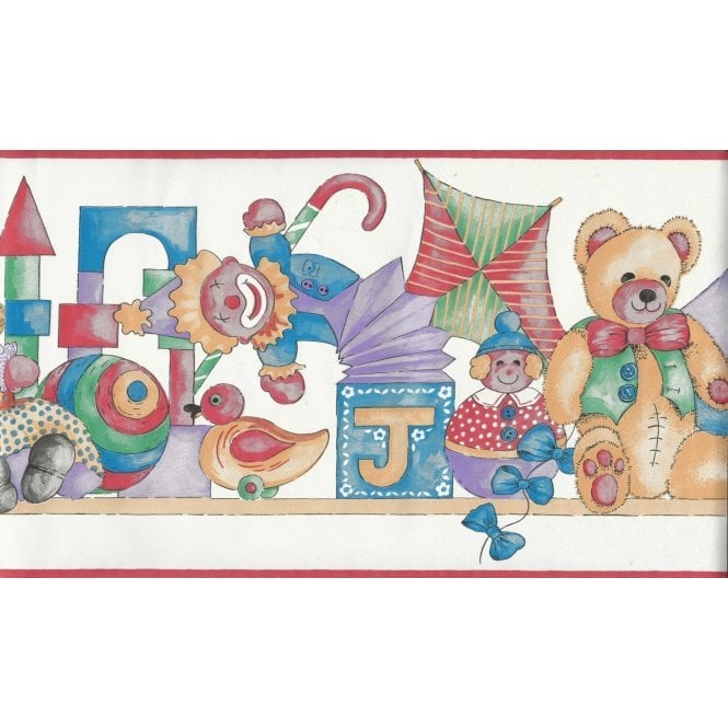 Jack in the Box Multicoloured Border by Storeys 97173