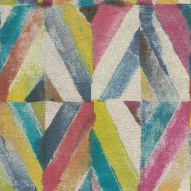 Kalahari Geo Textile Brights / Multi Wallpaper from Rasch 704051