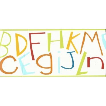 Kids Party Self Adhesive ABC Bright Border by AS Creation 8966-12