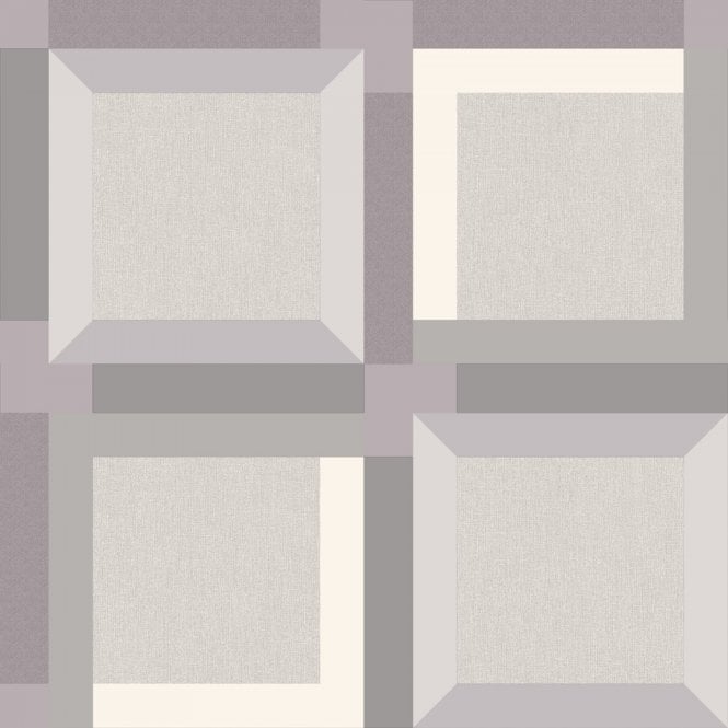 Kinetic Panel Grey Wallpaper by Muriva J42419