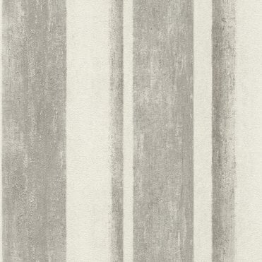 Linares Chalk Stripes Grey Wallpaper from Rasch 617764