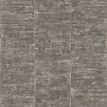 Linares Vertical Stripes Black Wallpaper from Rasch 617641