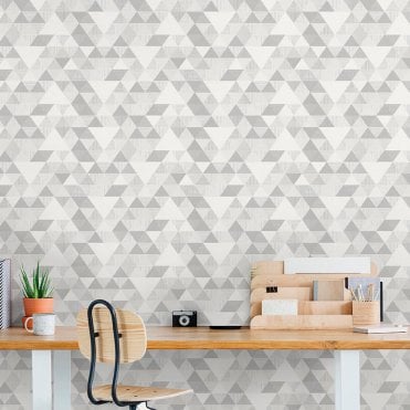 Grandeco Life Wallpaper | Room Lisette Grey | IW3004