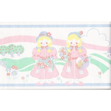 Little Bo Peep Kids Kapers Border by Crown 18443