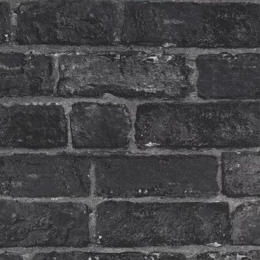 Loft Black Wallpaper by Superfresco Easy 117810