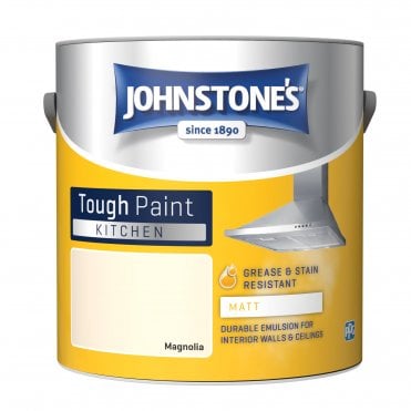 Magnolia Matt Emulsion - Johnstones Kitchen Matt Wall and Ceiling Paint