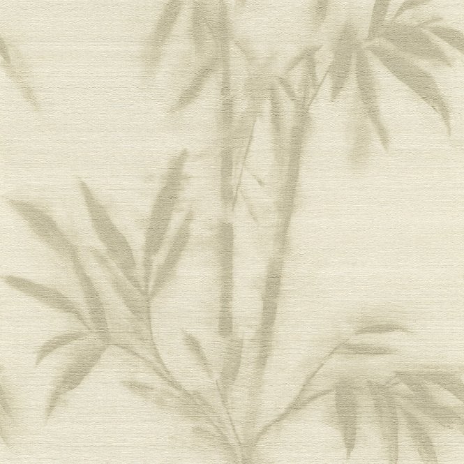 Mandalay Cream Bamboo Wallpaper by Rasch 529142