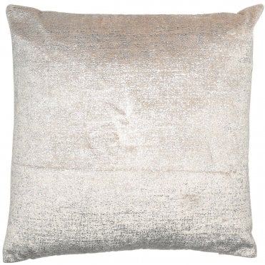 Metallica Silver 43cm Cushion | Malini