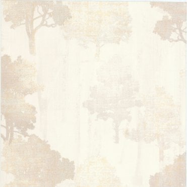 Milano Verona Trees Cream Wallpaper by Fine Decor M95610