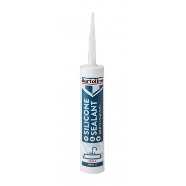 Clear Silicone Sealant 310ml Cartridge | Bartoline