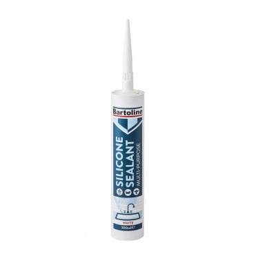White Silicone Sealant 310ml Cartridge | Bartoline