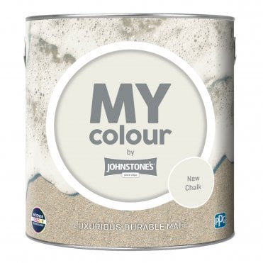 MY Colour | New Chalk Durable Matt Emulstion Paint 2.5L Can | Johnstone's Paint from PPG