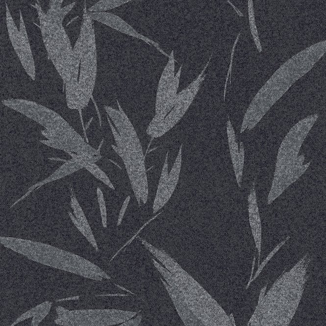 New Elegance Baroque Palm Black Wallpaper by AS Creation 37549-2