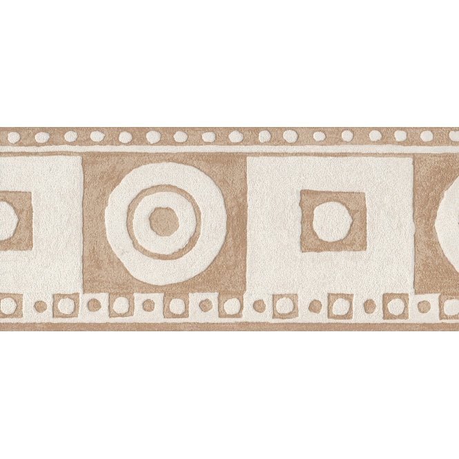Only Borders Circle Square Beige / Cream Border by AS Creation 5435-78