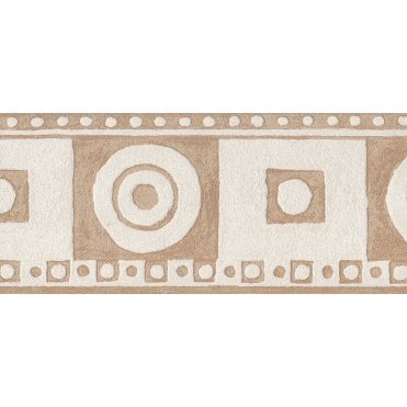 Only Borders Circle Square Beige / Cream Border by AS Creation 5435-78